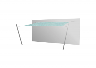 Тент от солнца Rectangle Ingenua