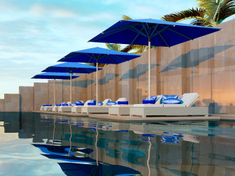 Зонт профессиональный телескопический 3х3 м-thumbs-Фото1