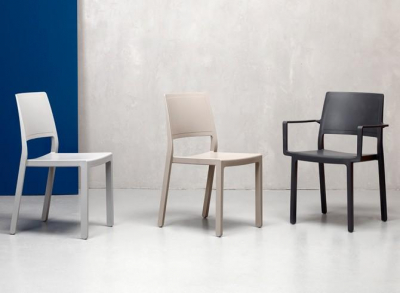 Стул пластиковый Scab Design Kate стеклопластик лен Фото 6