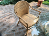 Кресло плетеное DFN Alassio алюминий, искусственный ротанг Фото 1