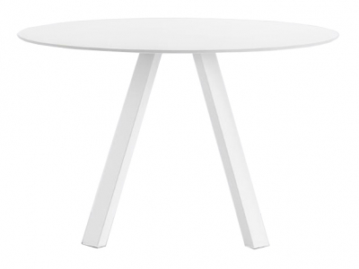 Стол обеденный PEDRALI Arki-Table сталь, компакт-ламинат HPL белый Фото 1