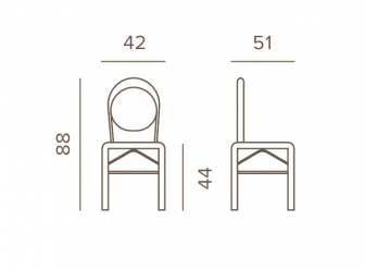 Стул металлический текстиленовый-thumbs-Фото3