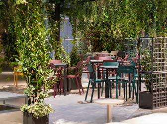 Стул пластиковый Cassia Bistrot, майя