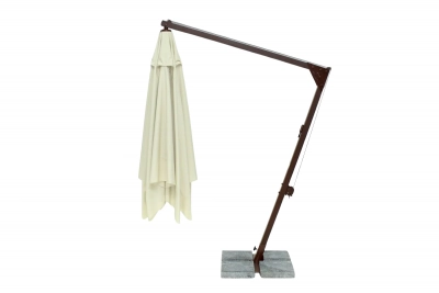 Зонт профессиональный 3х3 м THEUMBRELA SEMSIYE EVI Banana алюминий, полиэстер бежевый Фото 29