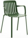 Кресло металлическое Magis Plato алюминий зеленый Фото 1