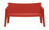 Диван пластиковый Scab Design Coccolona технополимер красный Фото 1
