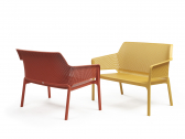 Диван пластиковый Nardi Net Bench стеклопластик горчичный Фото 17