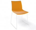 Стул пластиковый Gaber Kanvas S сталь, технополимер горчичный Фото 1