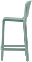 Стул полубарный пластиковый PEDRALI Dome стеклопластик светло-зеленый Фото 1
