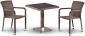 Комплект плетеной мебели Afina T502DG/A2001G-W1289 Pale 2Pcs искусственный ротанг, сталь палевый Фото 1