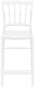 Стул пластиковый полубарный Siesta Contract Opera Bar 65 поликарбонат белый Фото 11