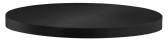 Столешница круглая PEDRALI Laminate ЛДСП, ABS-пластик черный Фото 1