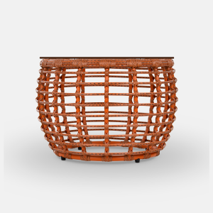 Комплект плетеной мебели ReeHouse Lotus алюминий, искусственный ротанг, олефин, стекло африканский закат, капучино, бронза Фото 17