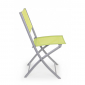 Стул текстиленовый складной Garden Relax Emilia сталь, текстилен зеленый Фото 4