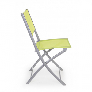 Стул текстиленовый складной Garden Relax Emilia сталь, текстилен зеленый Фото 4