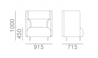 Кресло мягкое с перегородкой-thumbs-Фото3