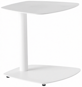 Столик металлический для лежака Grattoni Maldives алюминий белый Фото 1