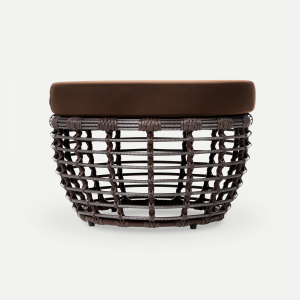 Комплект плетеной мебели ReeHouse Lotus алюминий, искусственный ротанг, олефин, стекло шоколад металлик, коричневый, бронза Фото 20