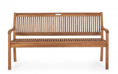 Скамейка деревянная трехместная Garden Relax Noemi Bench акация Фото 4