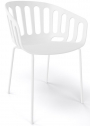 Кресло пластиковое Gaber Basket NA металл, технополимер белый Фото 1