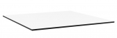 Столешница квадратная Siesta Contract Air компакт-ламинат HPL белый Фото 1