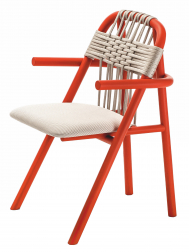 Кресло деревянное с мягким сиденьем-thumbs-Фото1