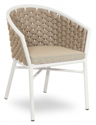 Кресло плетеное с подушкой-thumbs-Фото1