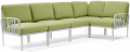 Диван пластиковый с подушками Komodo 5