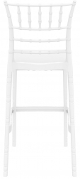 Стул пластиковый барный Chiavari Bar 75
