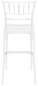 Стул пластиковый барный Siesta Contract Chiavari Bar 75 поликарбонат белый Фото 11