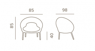 Кресло лаунж плетеное с подушкой-thumbs-Фото3