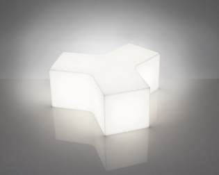 Пуф пластиковый светящийся Ypsilon Lighting IN