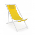 Шезлонг деревянный Garden Relax Sun дерево, полиэстер желтый Фото 2