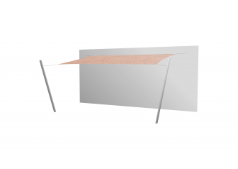 Тент от солнца Rectangle Ingenua