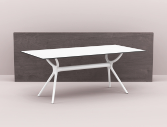 Стол пластиковый Air Table 180, белый, 1800х900х740 мм