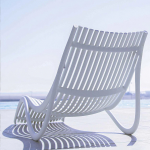 Лежак пластиковый Vondom Ibiza Basic полипропилен, стекловолокно белый Фото 12