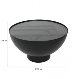 Столик кофейный металлический-thumbs-Фото3