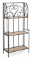 Стеллаж металлический Garden Relax Guenda сталь, МДФ Фото 1