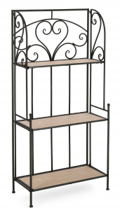 Стеллаж металлический Garden Relax Guenda сталь, МДФ Фото 1