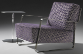 Кресло мягкое Orsenigo Fujiyama сталь, ткань Фото 1