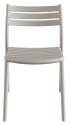 Стул пластиковый PAPATYA Hisar-S стеклопластик светло-серый Фото 4