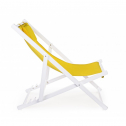 Шезлонг деревянный Garden Relax Sun дерево, полиэстер желтый Фото 3