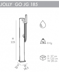 Душ уличный для ног-thumbs-Фото3