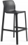 Стул пластиковый барный Nardi Net Stool стеклопластик антрацит Фото 2