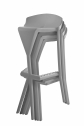 Стул пластиковый барный Gaber Shiver технополимер Фото 5