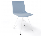 Стул пластиковый Gaber Kanvas TC сталь, технополимер бледно-синий Фото 1