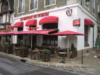 Зонт профессиональный телескопический MAY Filius алюминий, акрил слоновая кость Фото 3