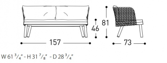 Диван плетеный двухместный-thumbs-Фото3