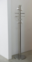 Вешалка напольная PEDRALI Voila сталь, метакрилат матовый стальной, прозрачный Фото 5
