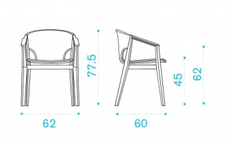 Кресло деревянное плетеное-thumbs-Фото3